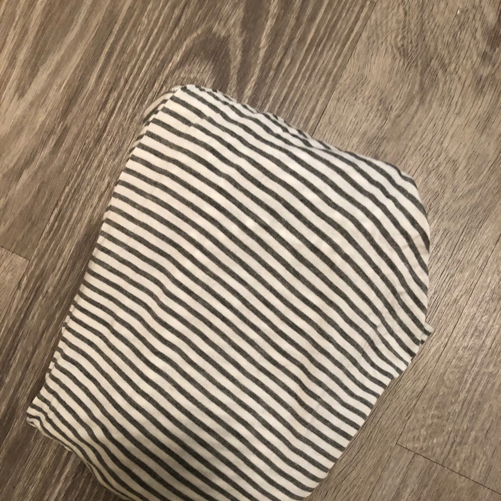 Solly baby grey white stripe. New!